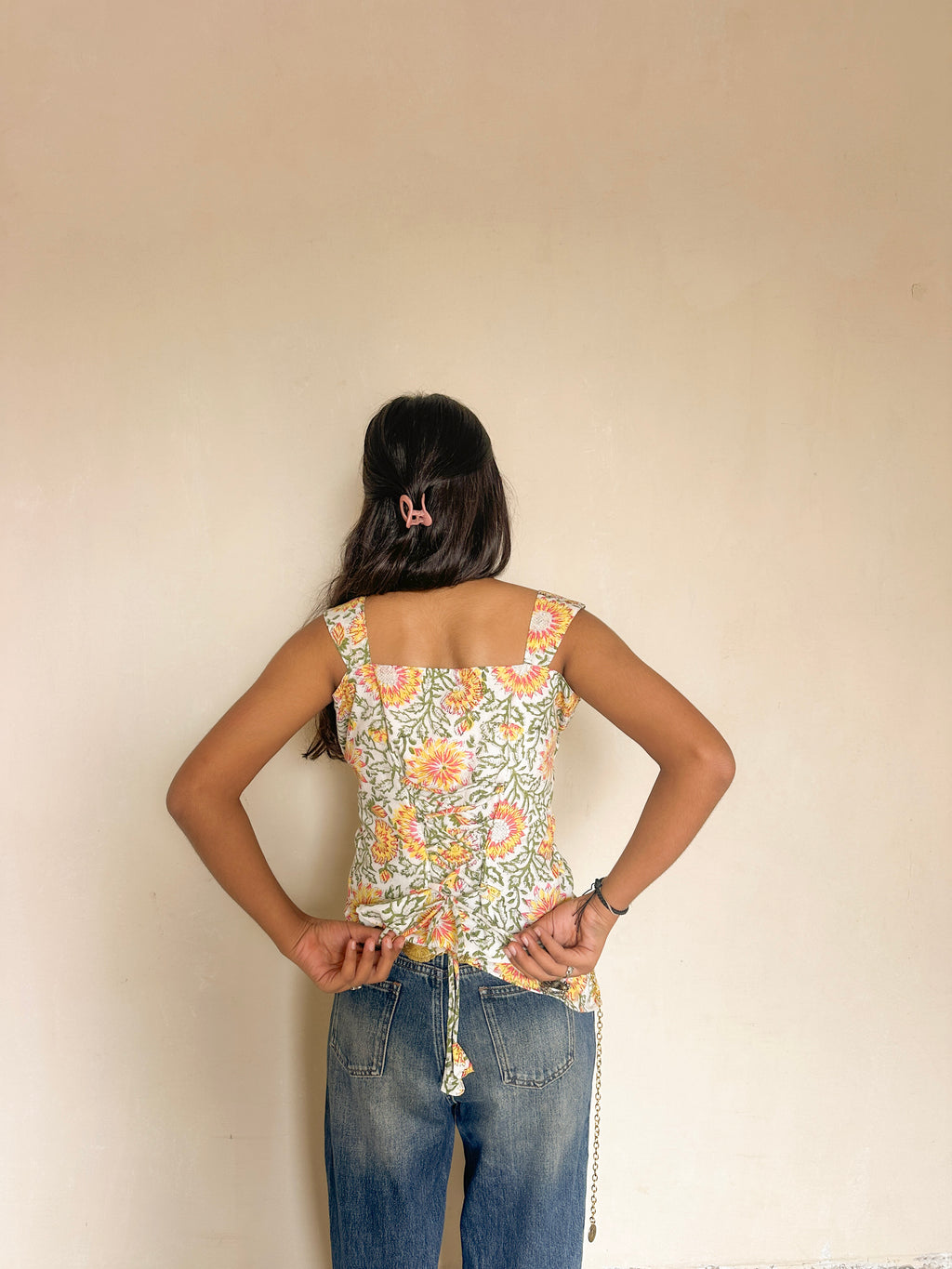 Baddie Bloom Floral Kurti