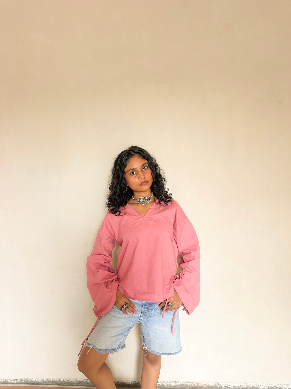 Blush Baddie Kurti