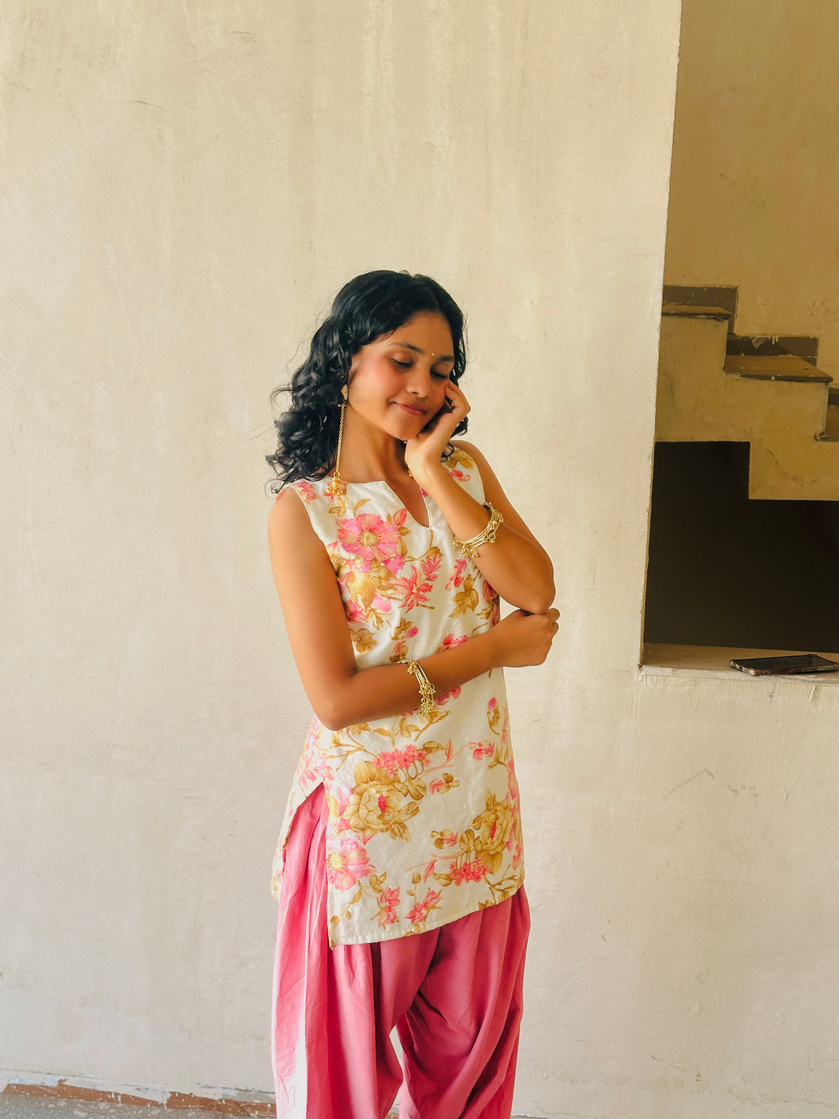 Rosé Royale Farshi Salwar