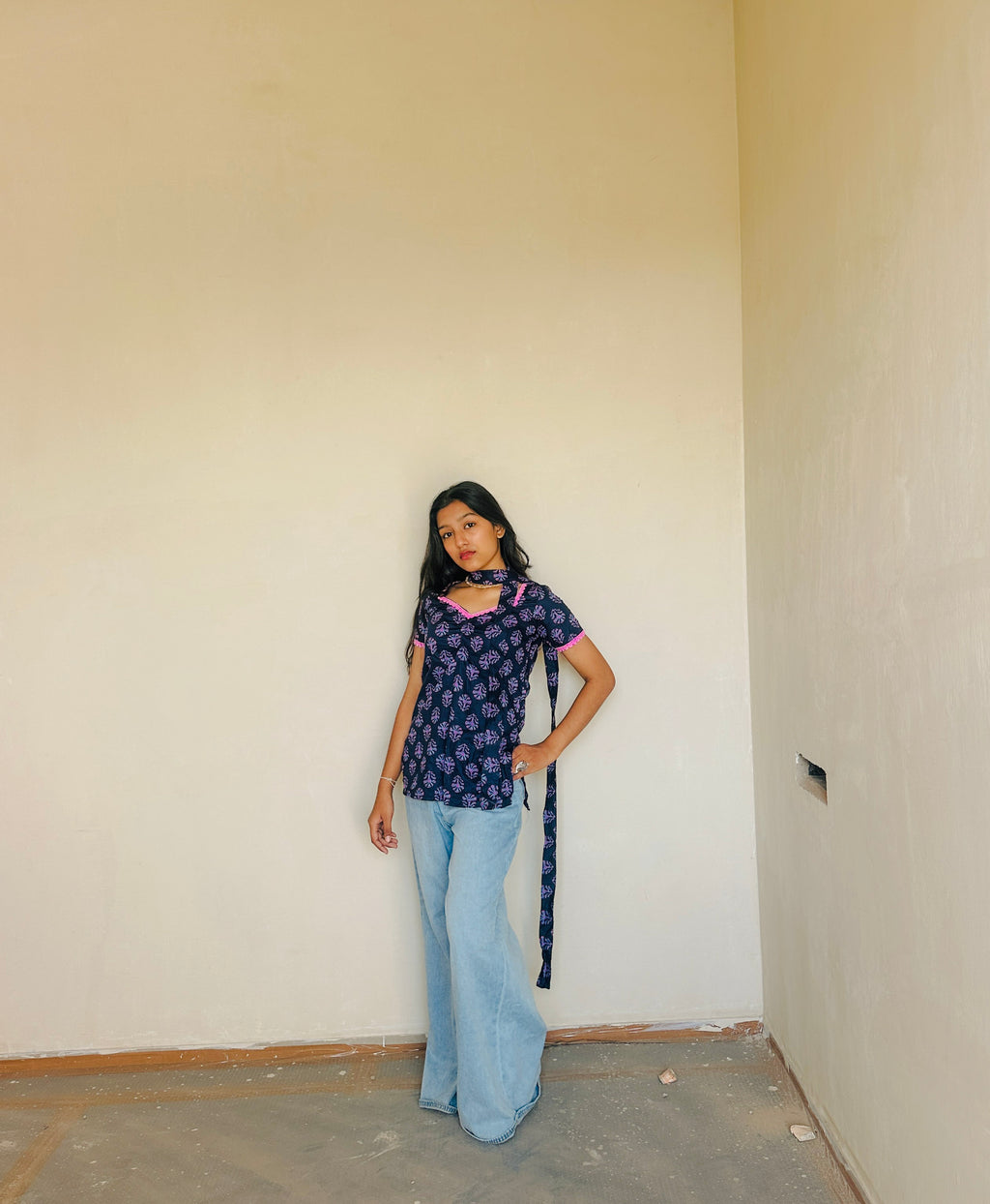 Sass & Surma Block Kurti