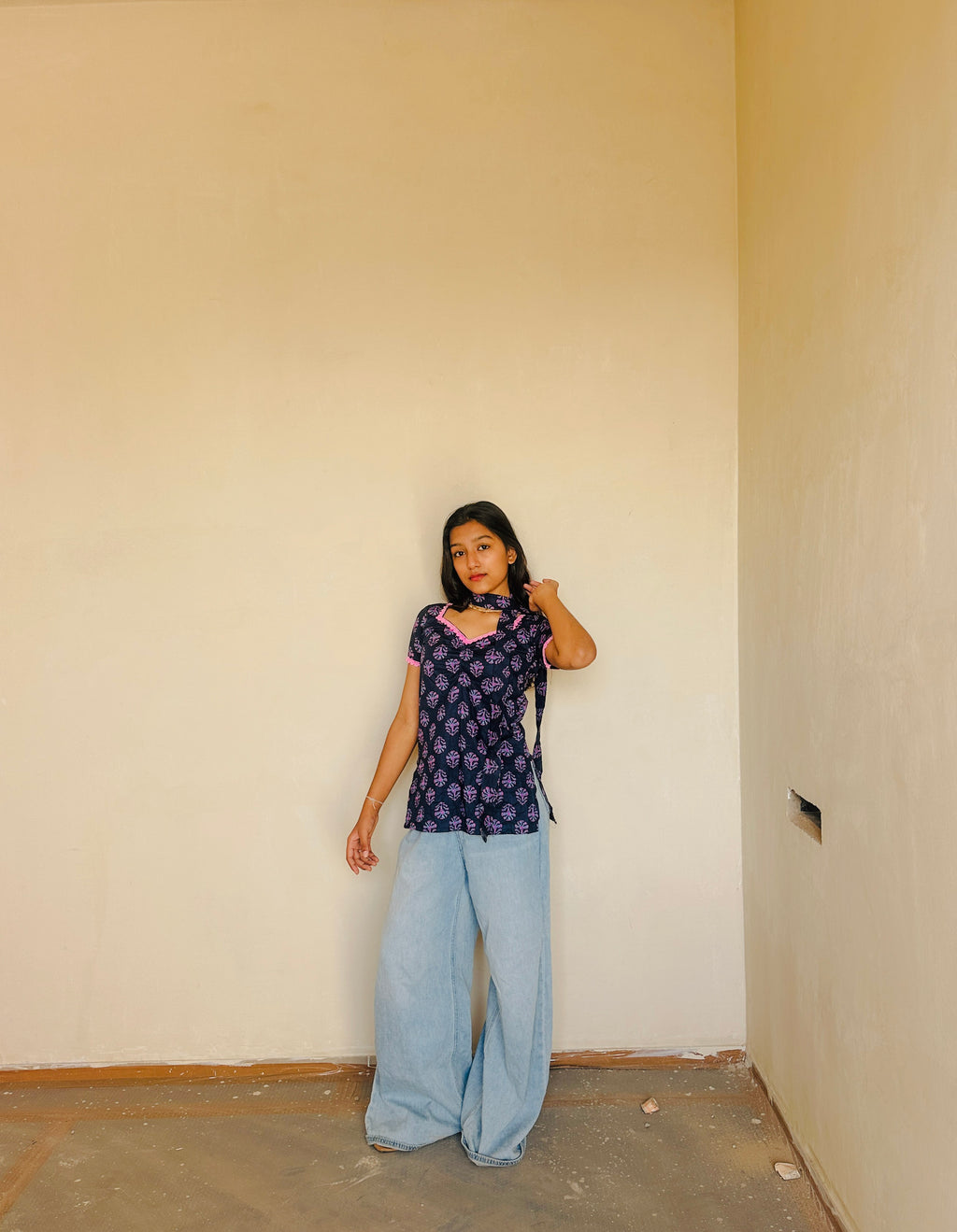 Sass & Surma Block Kurti